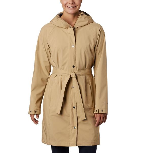 Columbia Here And There Rain Jacket Brown For Women's NZ81635 New Zealand